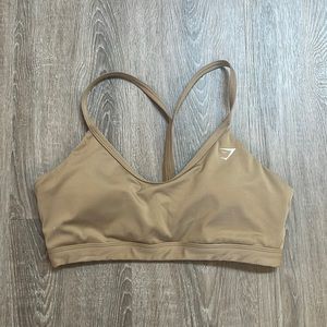 Gymshark Tan Sports Bra - Medium